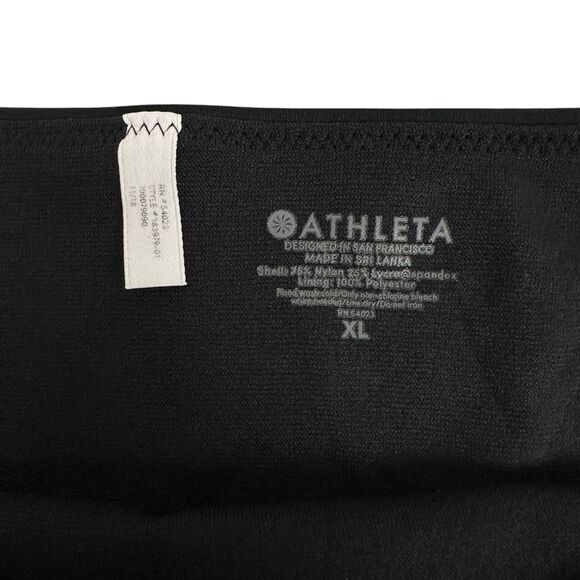 Athleta Clean Medium Bikini Swim Bottom size XL Black - Picture 4 of 8